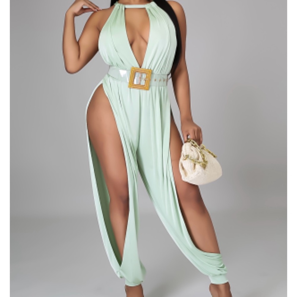 Mint Green Jumpsuit